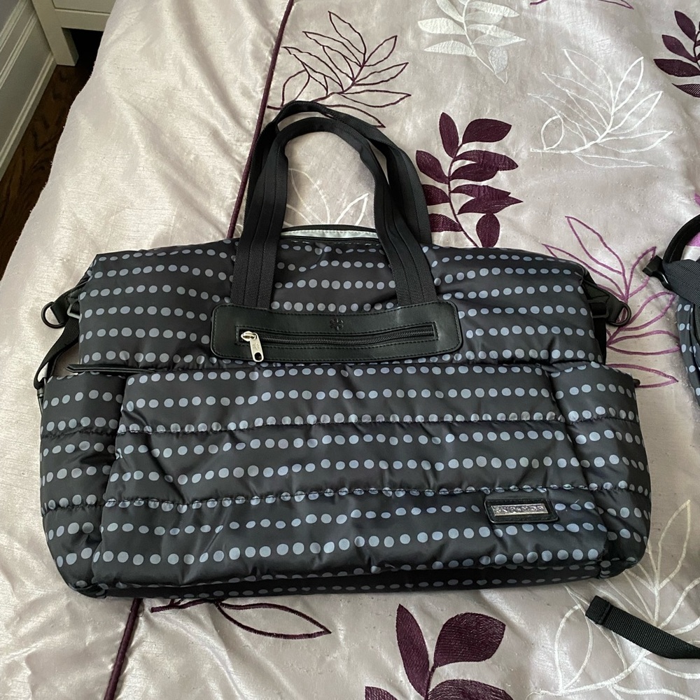 SkipHop Diaper bag set with overnight bag/backpack